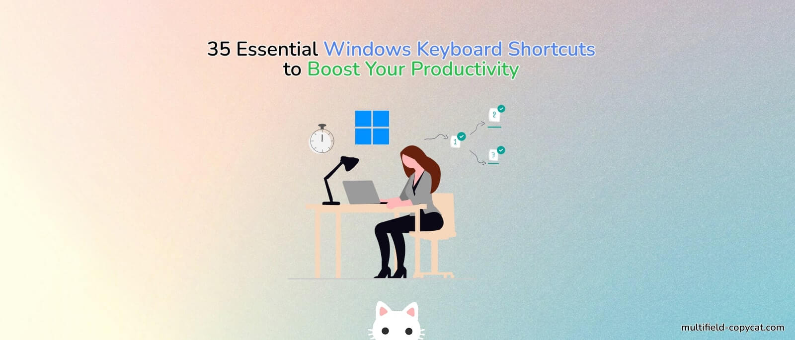 Cover image for Useful Keyboard Shortcuts for Windows Users | MultiField CopyCat