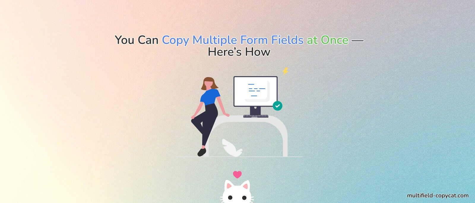 Copy Multiple Form Fields instantly with Chrome Extension | MultiField CopyCat